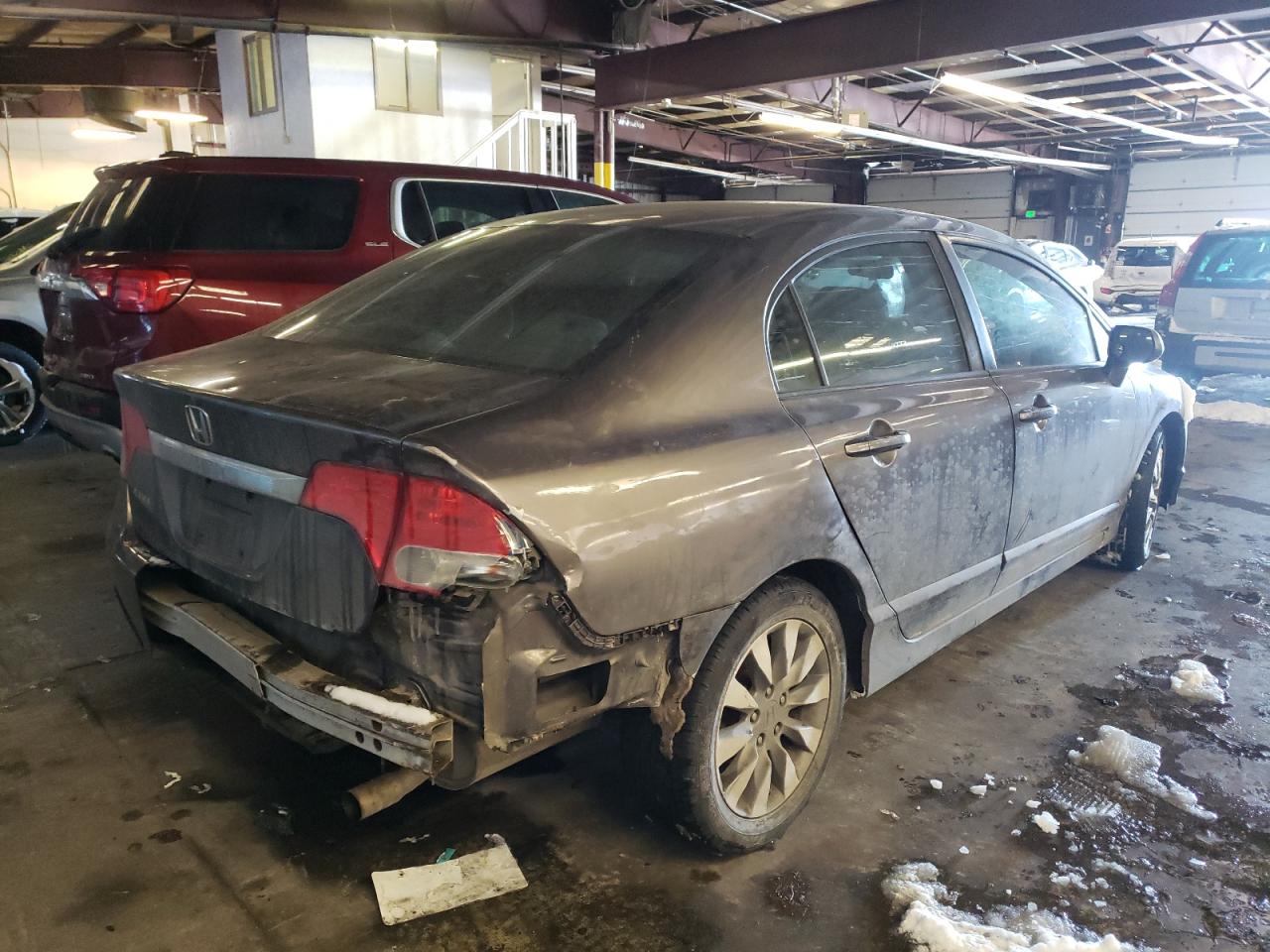 Photo 4 from auction – 2009 HONDA CIVIC EX with VIN 19XFA16859E024311