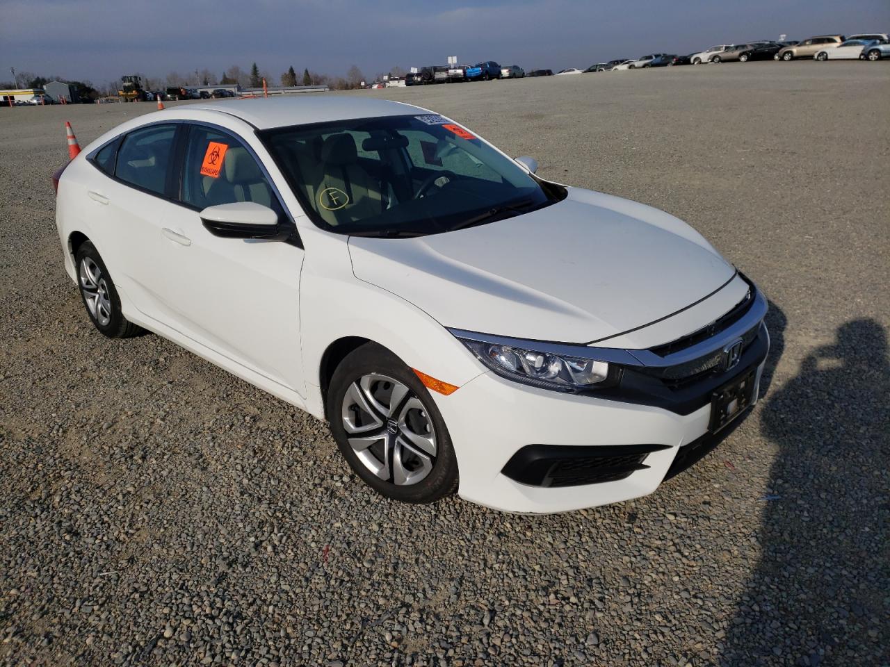 HONDA CIVIC LX 2016 with VIN 19XFC2F59GE236616 - Photo from auction