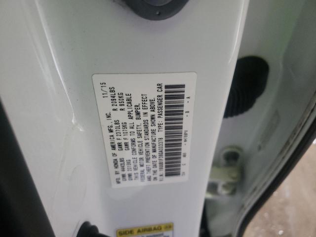 Photo 10 from auction – 2016 ACURA TLX with VIN 19UUB1F36GA003378