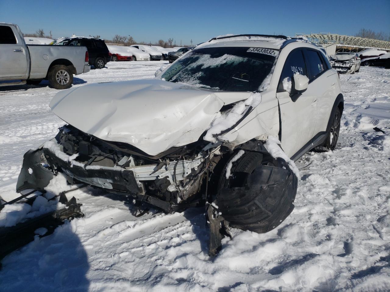 Photo 2 from auction – 2018 MAZDA CX-3 GRAND with VIN JM1DKFD71J1300499