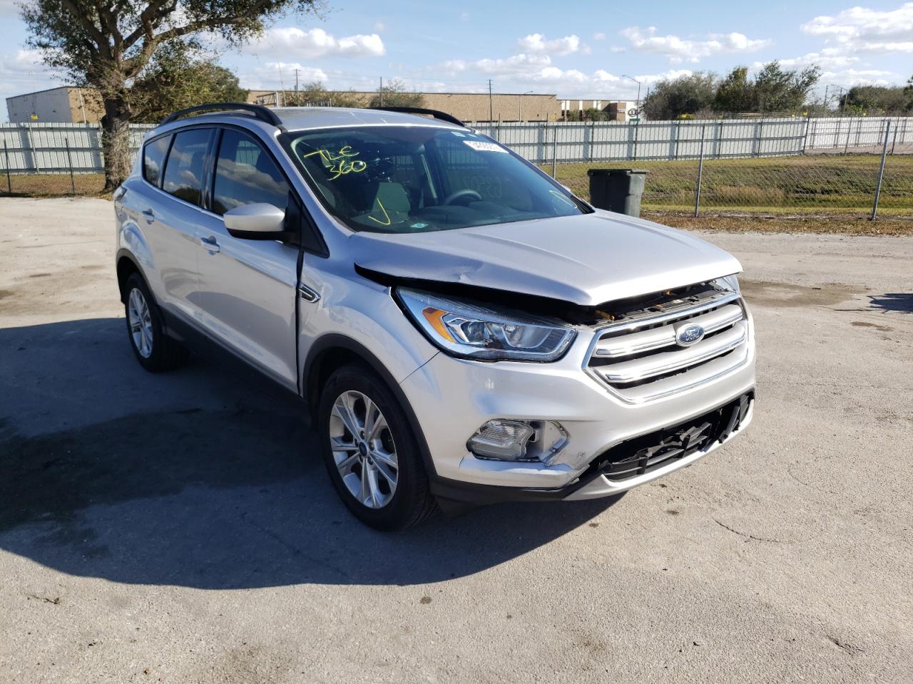 Photo 1 from auction – 2017 FORD ESCAPE SE with VIN 1FMCU0GD0HUC19275