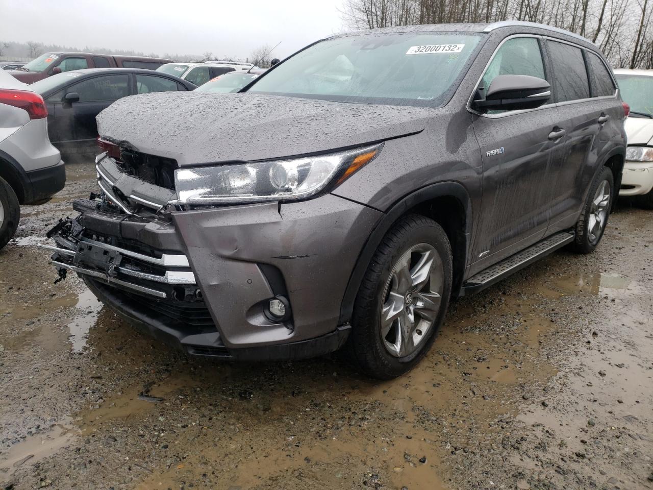 Photo 2 from auction – 2019 TOYOTA HIGHLANDER with VIN 5TDDGRFH9KS056291