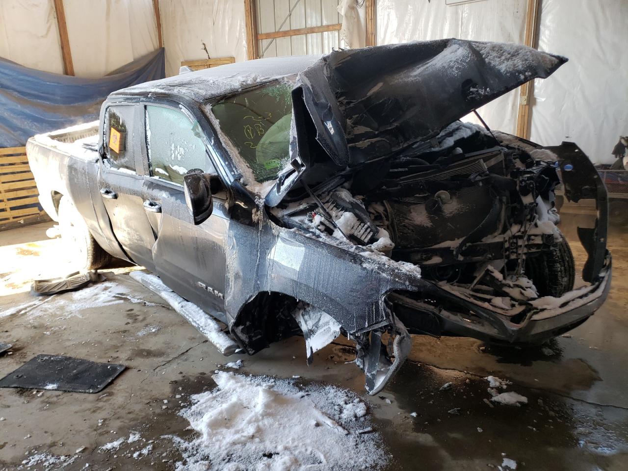 RAM 1500 BIG H 2019 with VIN 1C6SRFBT5KN761659 - Photo from auction