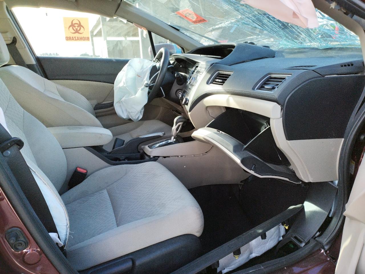 Photo 5 from auction – 2015 HONDA CIVIC LX with VIN 19XFB2F5XFE078482