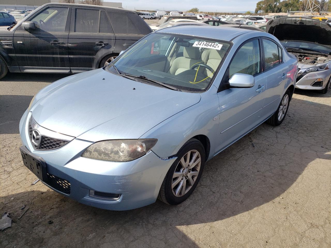 Photo 2 from auction – 2008 MAZDA MAZDA3 with VIN JM1BK12G081816795