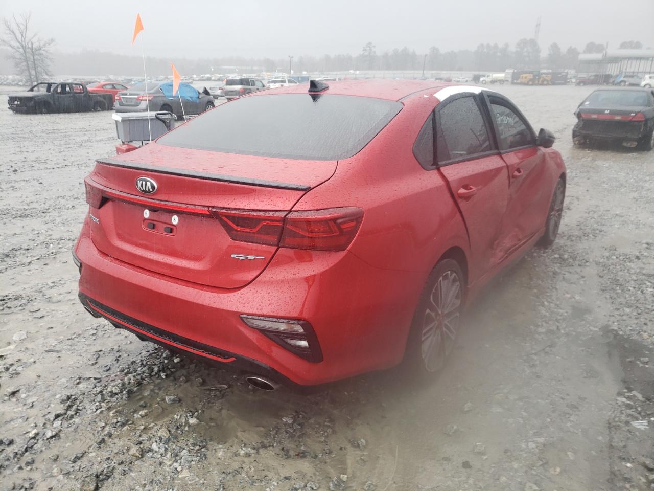 Photo 4 from auction – 2021 KIA FORTE GT with VIN 3KPF44AC8ME395086