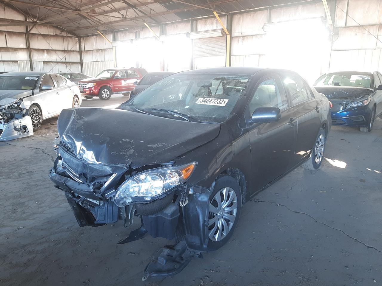 Photo 2 from auction – 2013 TOYOTA COROLLA BA with VIN 5YFBU4EE3DP222780