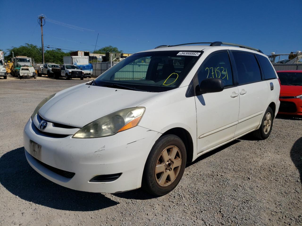 Photo 2 from auction – 2006 TOYOTA SIENNA CE with VIN 5TDZA23C06S404606