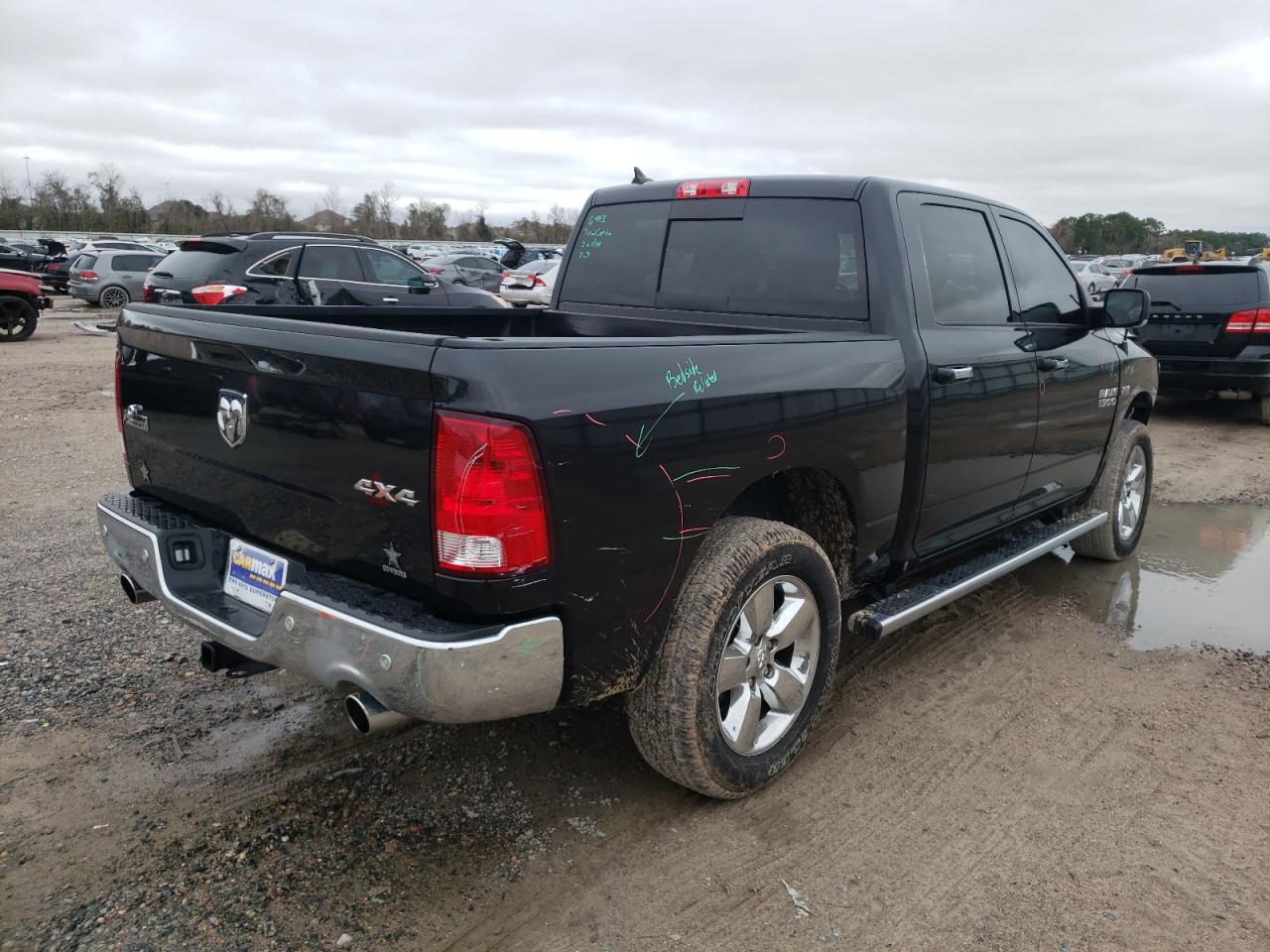 Photo 4 from auction – 2018 RAM 1500 SLT with VIN 1C6RR7LT0JS329760