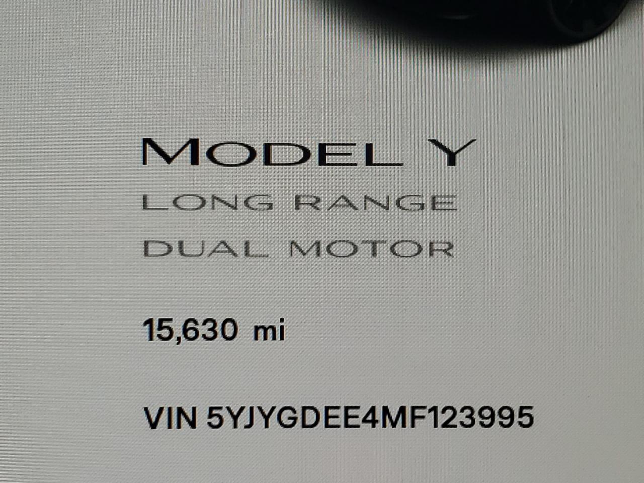 صورة رقم 8 من المزاد - 2021 TESLA MODEL Y مع VIN 5YJYGDEE4MF123995