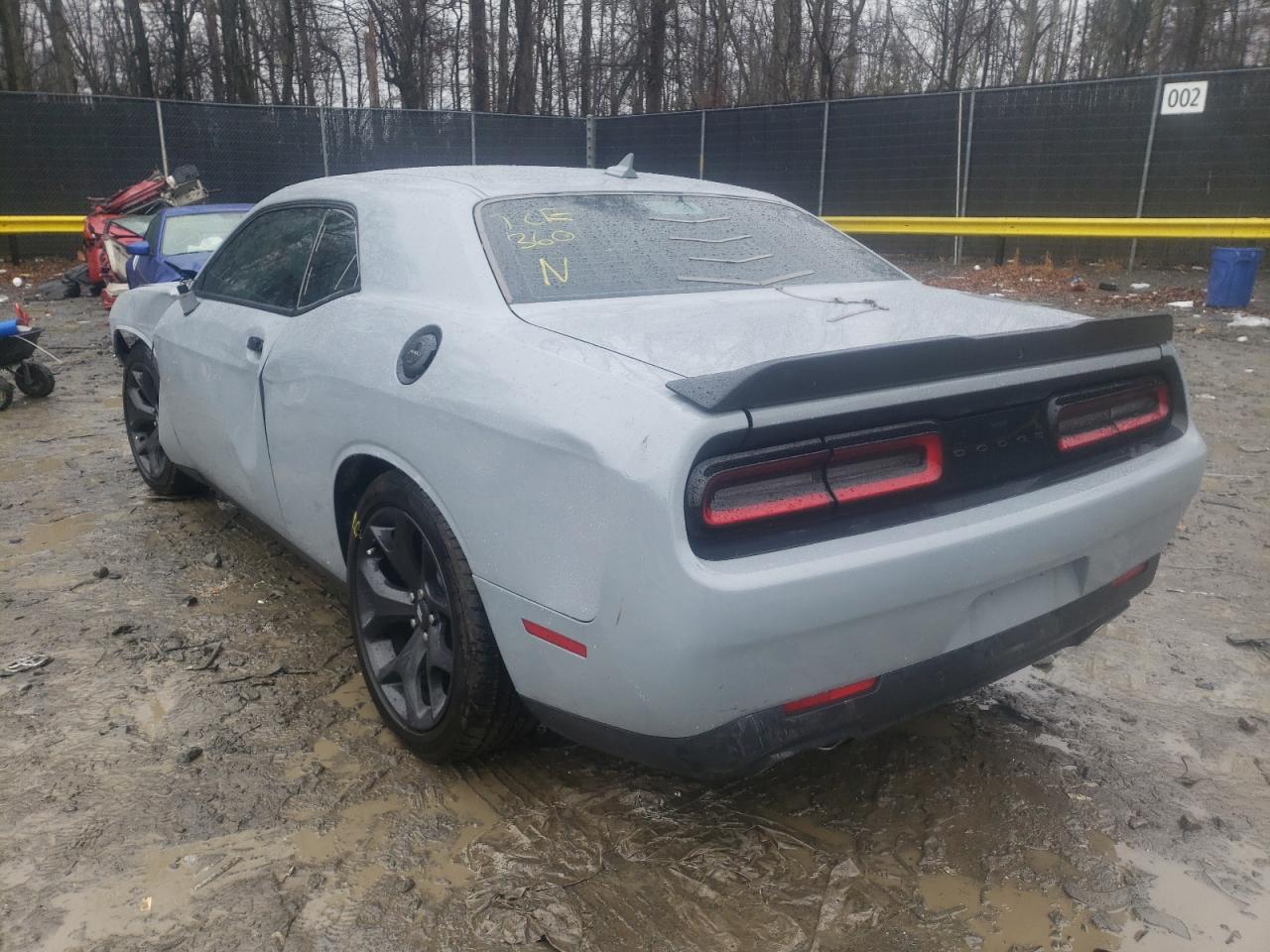 Photo 3 from auction – 2020 DODGE CHALLENGER with VIN 2C3CDZAG1LH243189