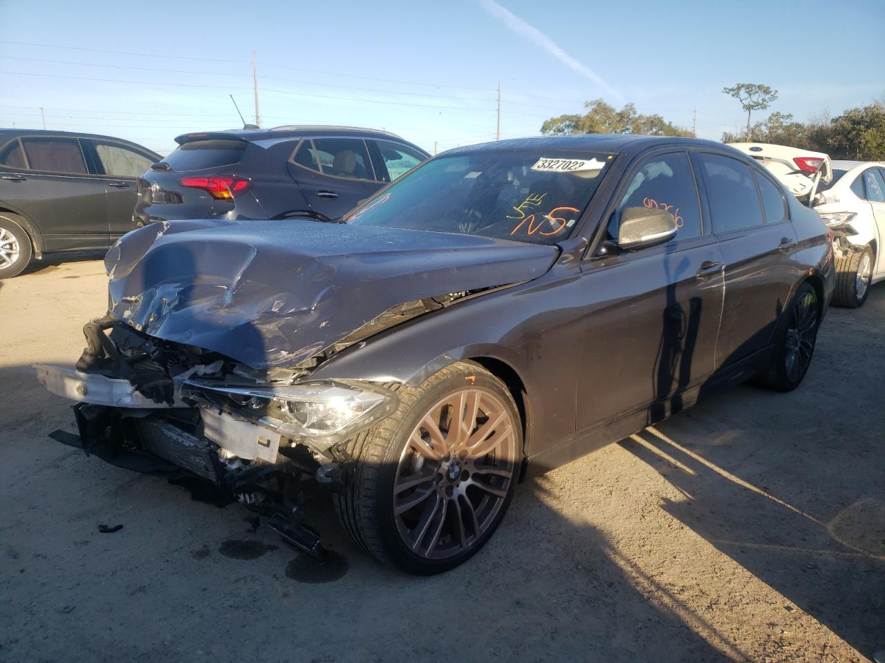 Photo 2 from auction – 2014 BMW 335 I with VIN WBA3A9C53EF479439