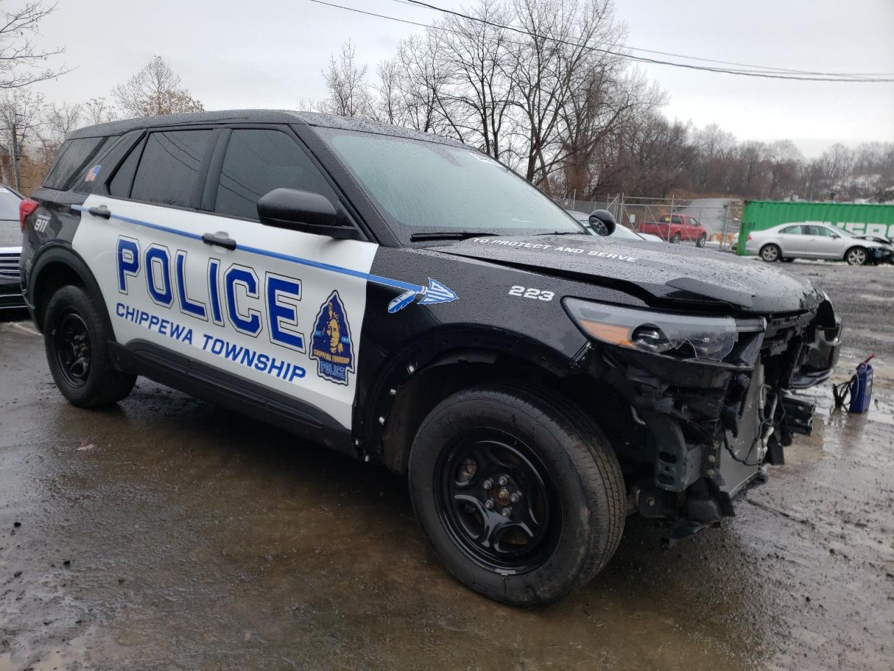 Photo 1 from auction – 2020 FORD EXPLORER P with VIN 1FM5K8AB8LGA20115