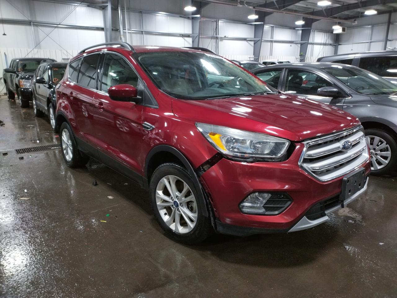 Photo 1 from auction – 2018 FORD ESCAPE SE with VIN 1FMCU9GD3JUA91852