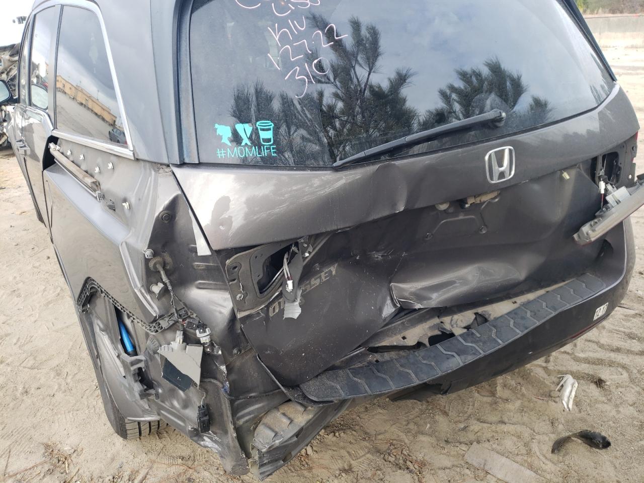 Photo 9 from auction – 2015 HONDA ODYSSEY EX with VIN 5FNRL5H64FB013235