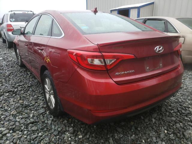 Photo 3 from auction – 2015 HYUNDAI SONATA SE with VIN 5NPE24AF2FH259174