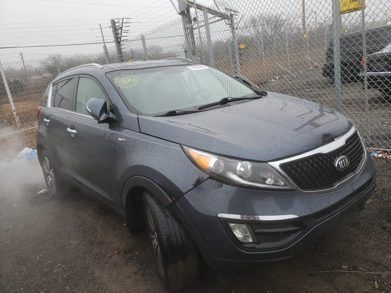 KIA SPORTAGE E 2014 with VIN KNDPCCAC2E7565591 - Photo from auction