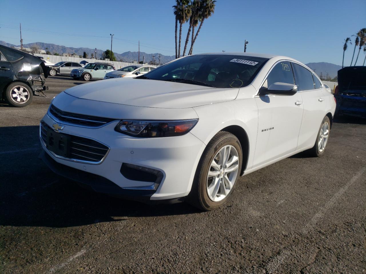 Photo 2 from auction – 2018 CHEVROLET MALIBU LT with VIN 1G1ZD5STXJF198514