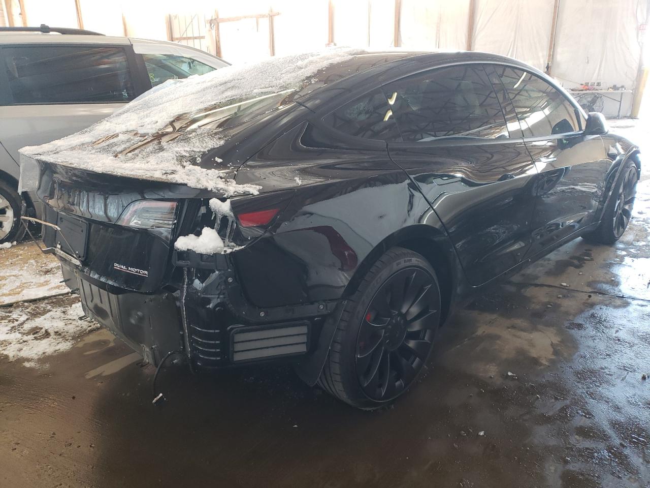 Photo 4 from auction – 2021 TESLA MODEL 3 with VIN 5YJ3E1EC0MF062626