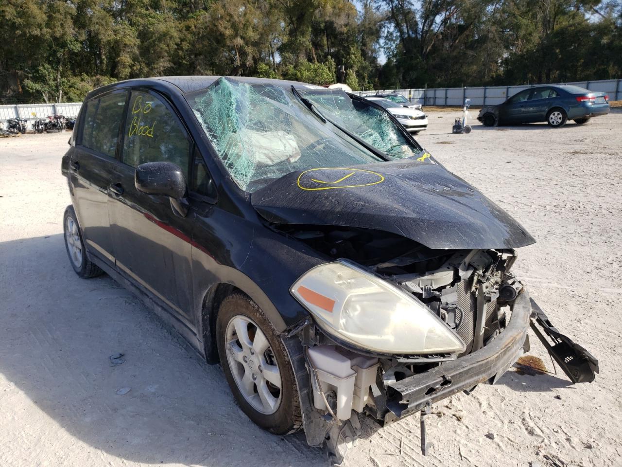 NISSAN VERSA S 2008 with VIN 3N1BC13E18L423961 - Photo from auction