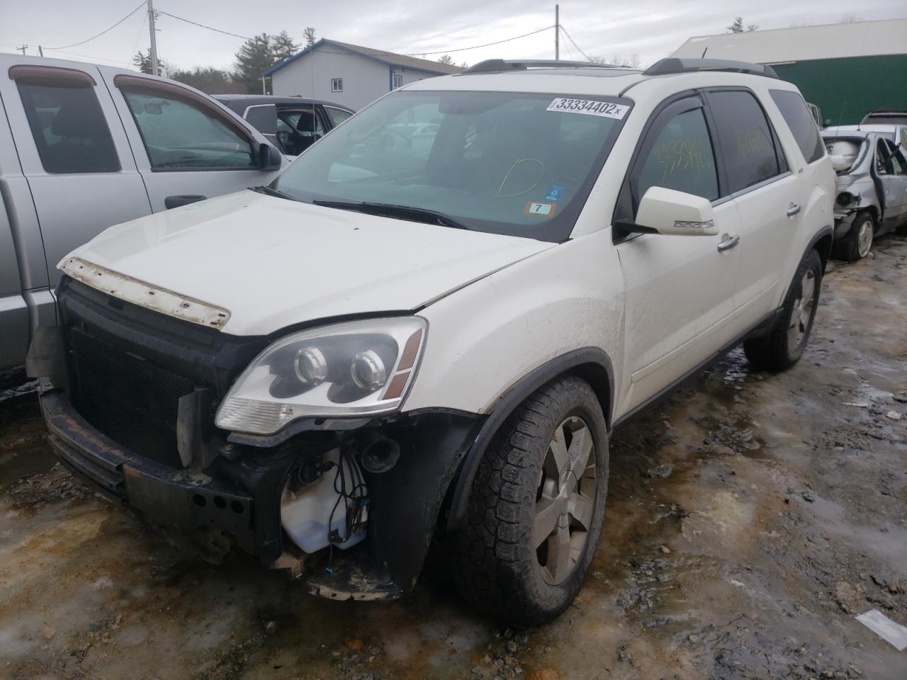Photo 2 from auction – 2012 GMC ACADIA SLT with VIN 1GKKVRED1CJ395478