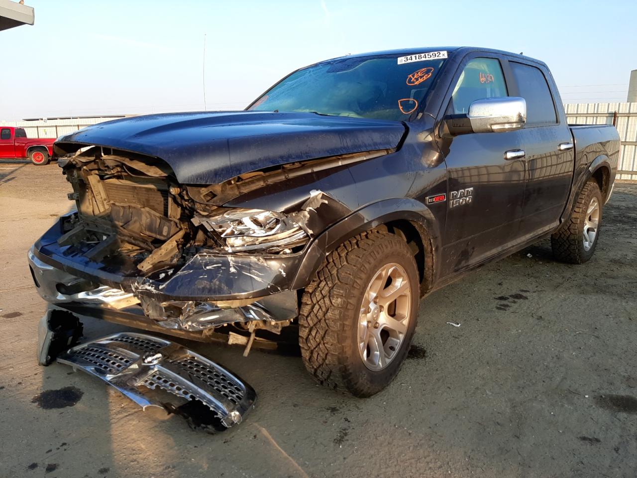 Photo 2 from auction – 2018 RAM 1500 LARAM with VIN 1C6RR7NM2JS354813