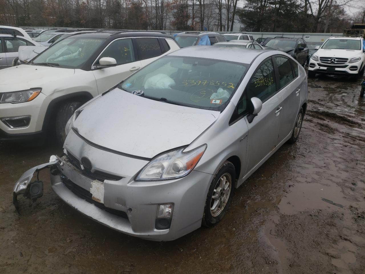 Photo 2 from auction – 2010 TOYOTA PRIUS with VIN JTDKN3DU9A5203983
