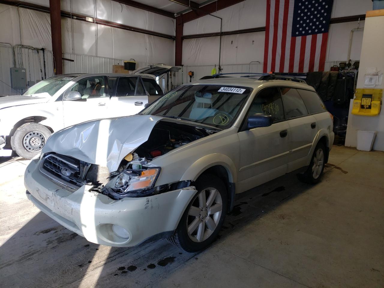 Photo 2 from auction – 2007 SUBARU LEGACY OUT with VIN 4S4BP61C977308877
