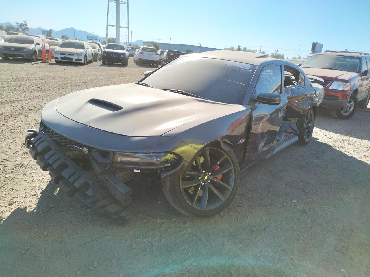 Photo 2 from auction – 2019 DODGE CHARGER SC with VIN 2C3CDXGJ1KH619489