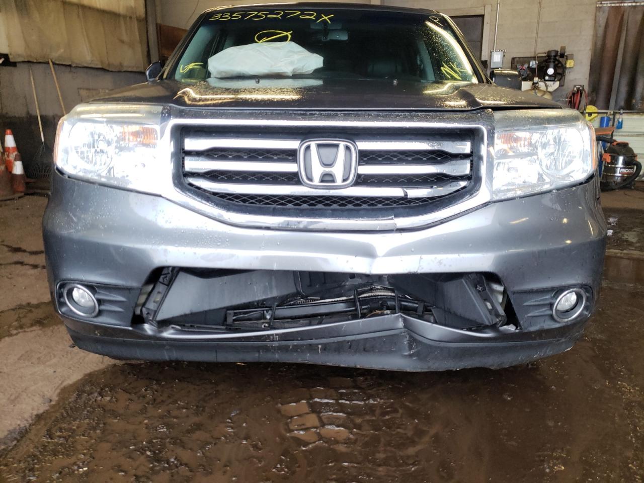 Photo 9 from auction – 2013 HONDA PILOT EXL with VIN 5FNYF4H69DB037962