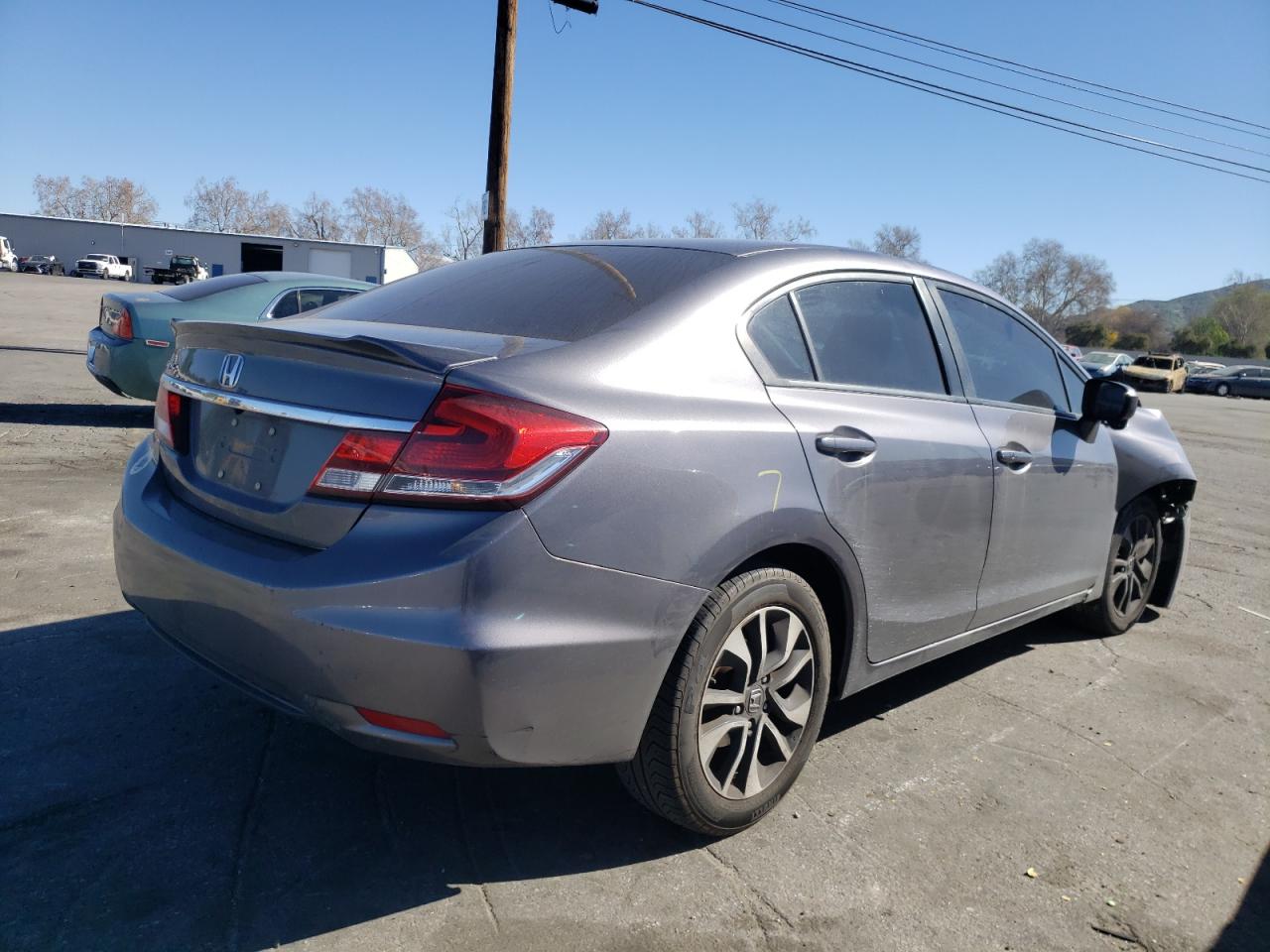 Photo 4 from auction – 2014 HONDA CIVIC EX with VIN 19XFB2F82EE268589