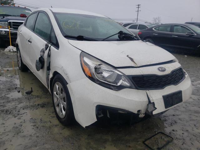 KIA RIO LX 2013 with VIN KNADM4A32D6240706 - Photo from auction