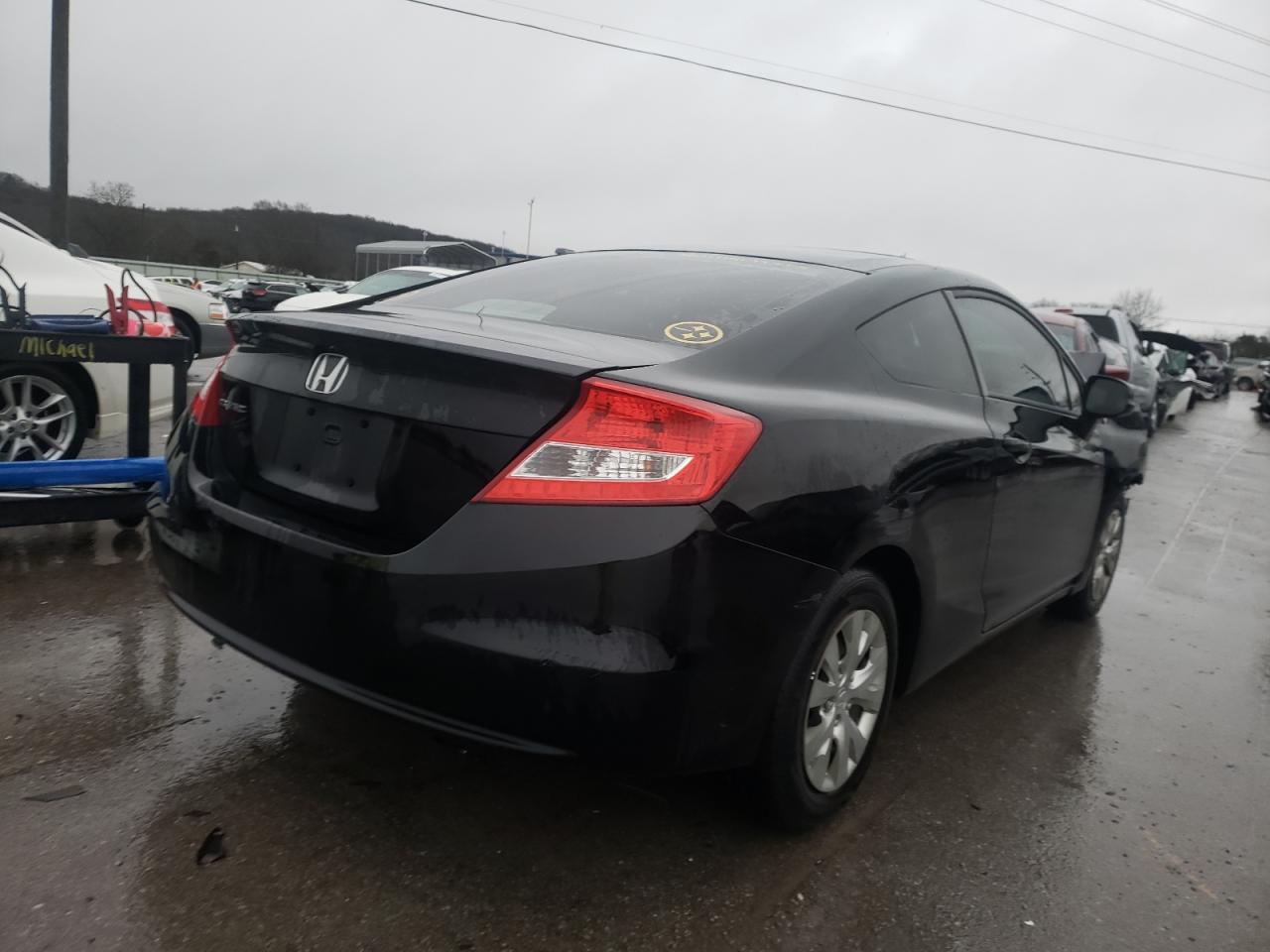 Photo 4 from auction – 2012 HONDA CIVIC LX with VIN 2HGFG3B50CH520653