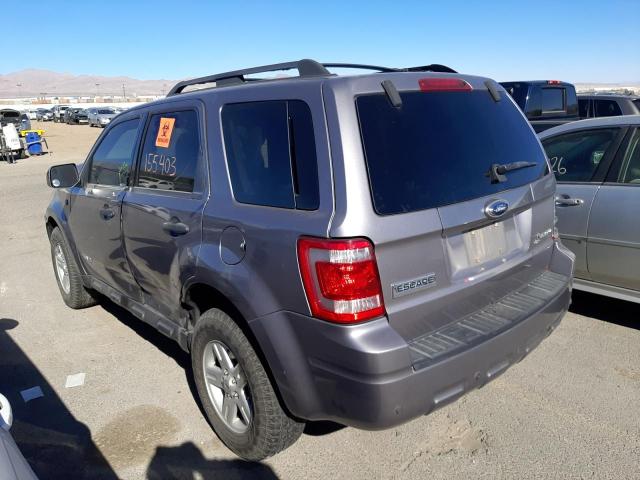 Photo 3 from auction – 2008 FORD ESCAPE HEV with VIN 1FMCU49H48KD90095