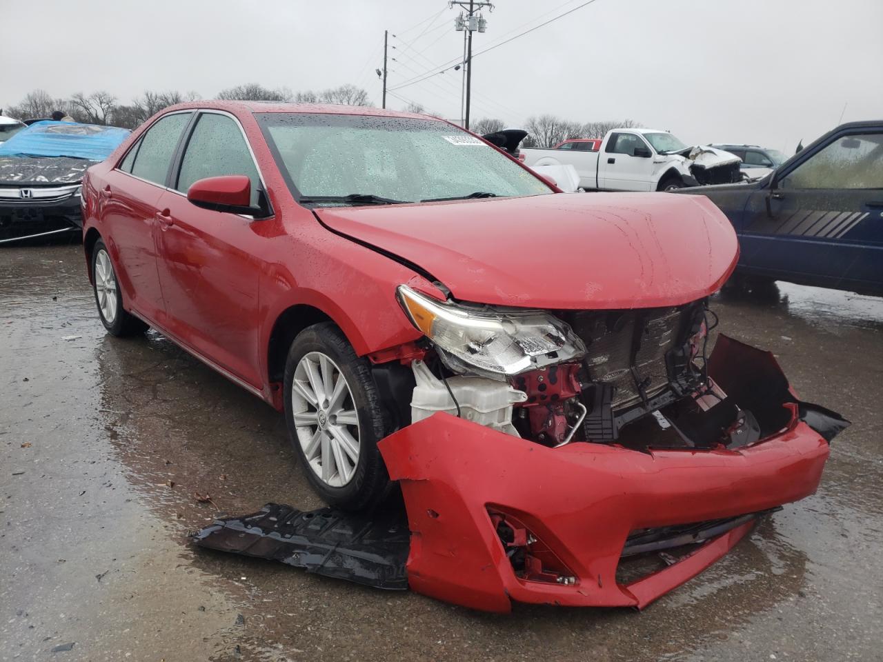 TOYOTA CAMRY SE 2012 with VIN 4T1BK1FK4CU510846 - Photo from auction