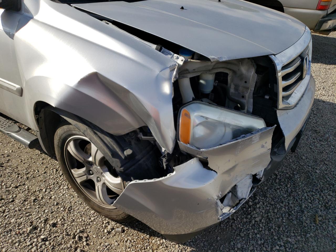 Photo 9 from auction – 2012 HONDA PILOT EX with VIN 5FNYF3H44CB034698