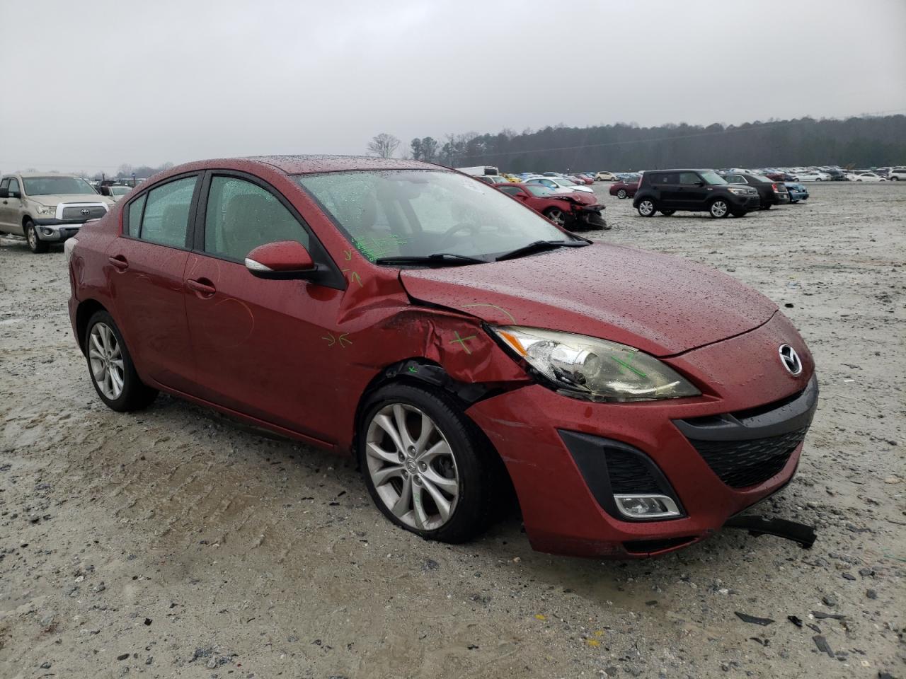 MAZDA 3 S 2010 with VIN JM1BL1S69A1160753 - Photo from auction