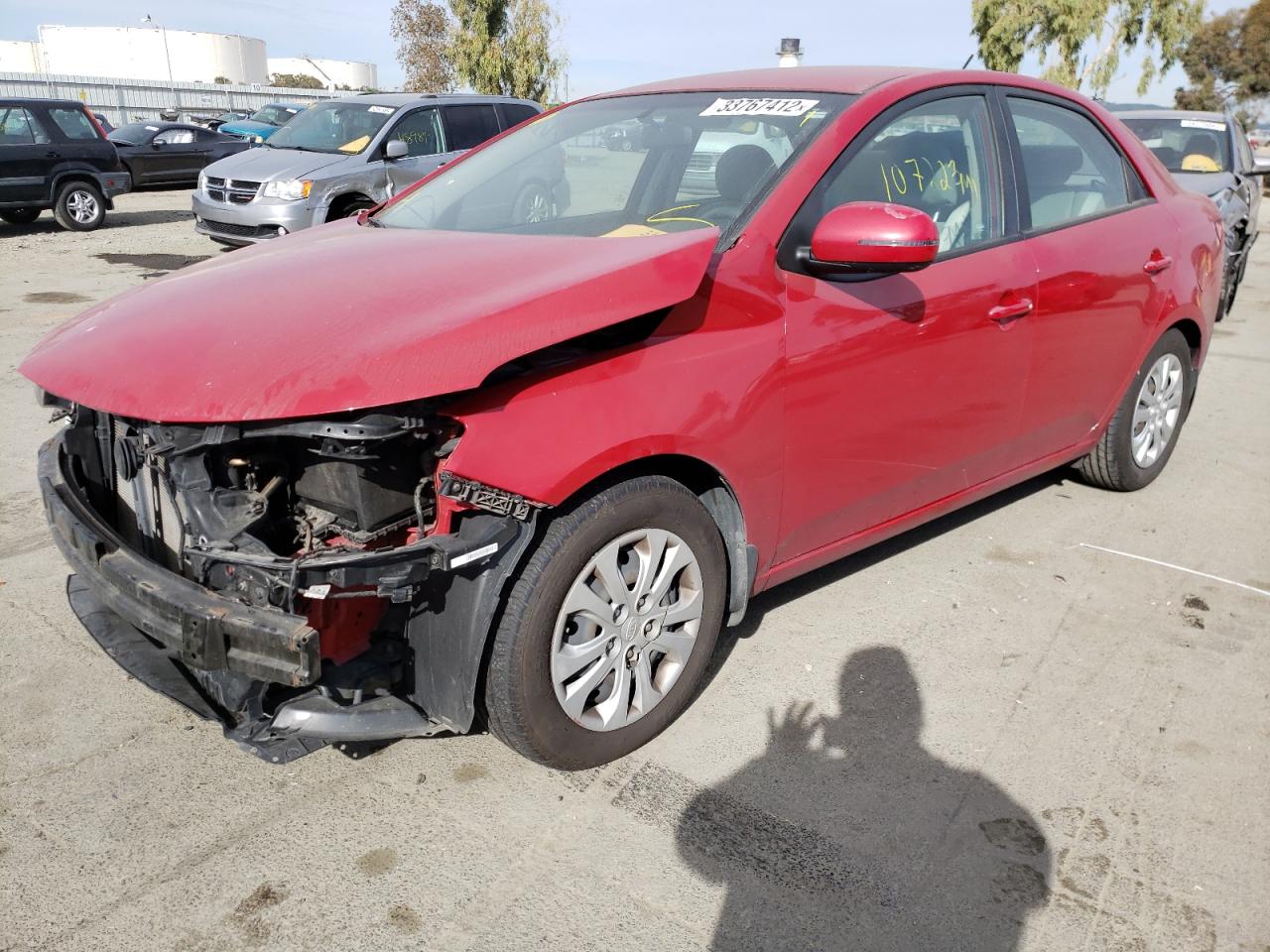 Photo 2 from auction – 2013 KIA FORTE EX with VIN KNAFU4A24D5725970