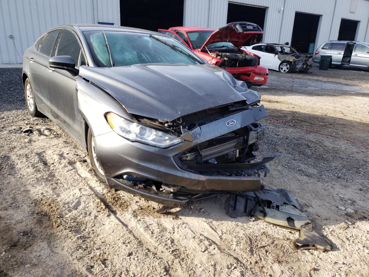 Photo 1 from auction – 2017 FORD FUSION S with VIN 3FA6P0G78HR154630