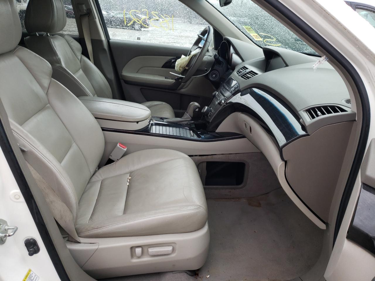 Photo 5 from auction – 2009 ACURA MDX TECHNO with VIN 2HNYD28609H526241