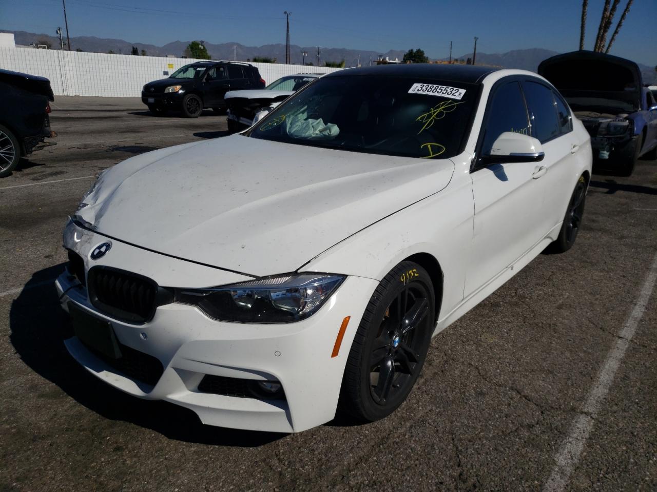 Photo 2 from auction – 2016 BMW 328 I SULE with VIN WBA8E9G55GNU28599