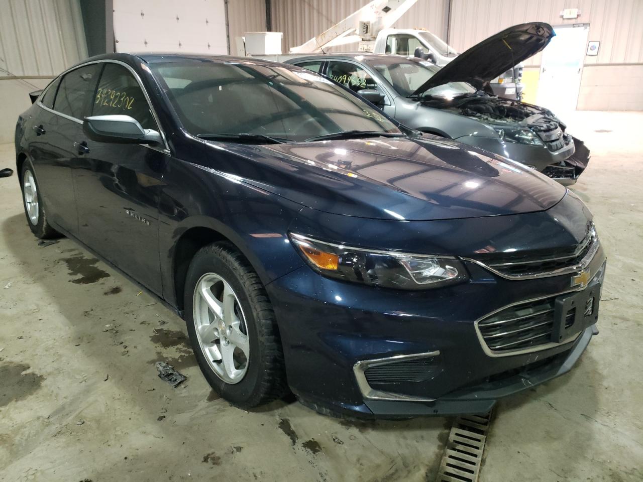 CHEVROLET MALIBU LS 2018 with VIN 1G1ZB5ST4JF104570 - Photo from auction