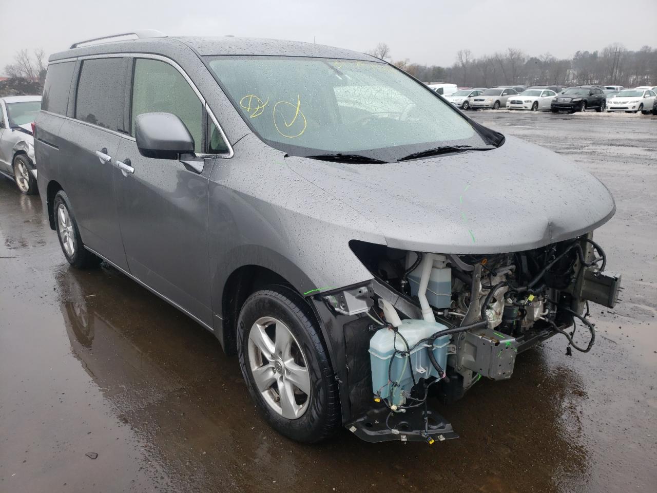 Photo 1 from auction – 2014 NISSAN QUEST S with VIN JN8AE2KP8E9107056