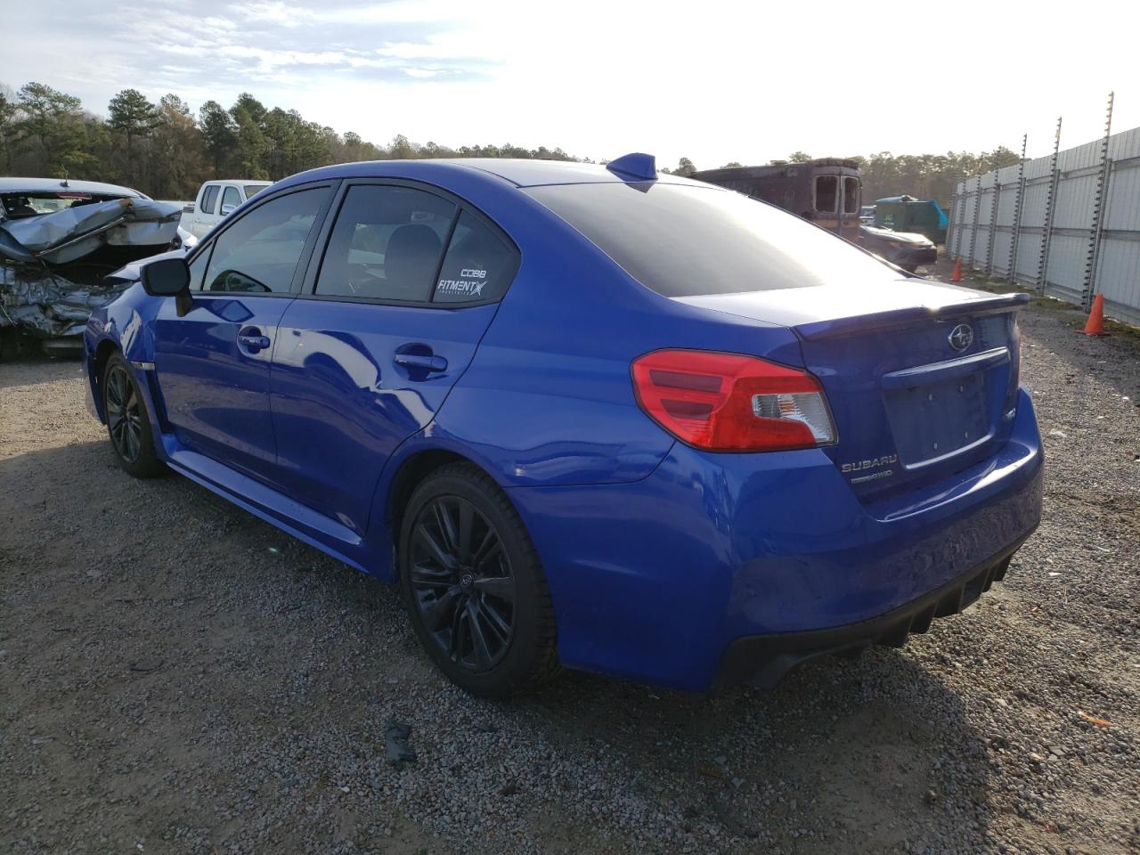 Photo 3 from auction – 2021 SUBARU WRX with VIN JF1VA1A65M9821355