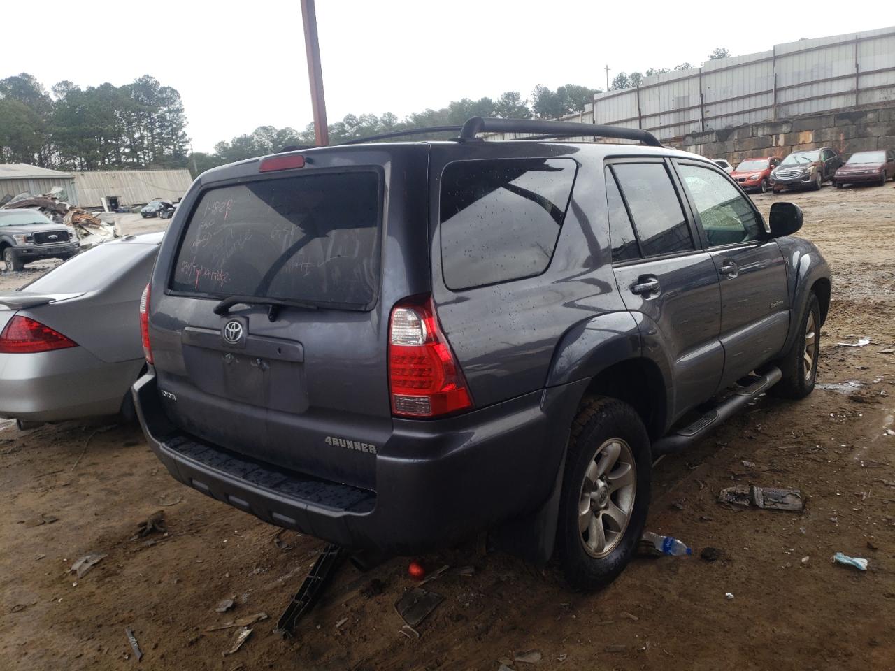 Photo 4 from auction – 2007 TOYOTA 4RUNNER SR with VIN JTEZU14R278071508