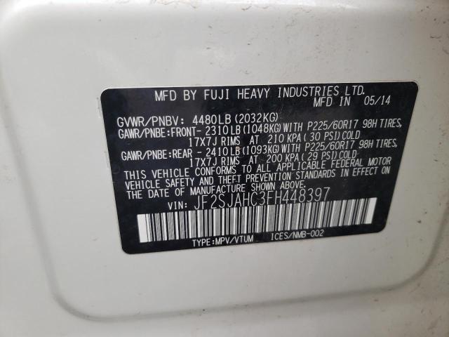 Photo 10 from auction – 2015 SUBARU FORESTER 2 with VIN JF2SJAHC3FH448397