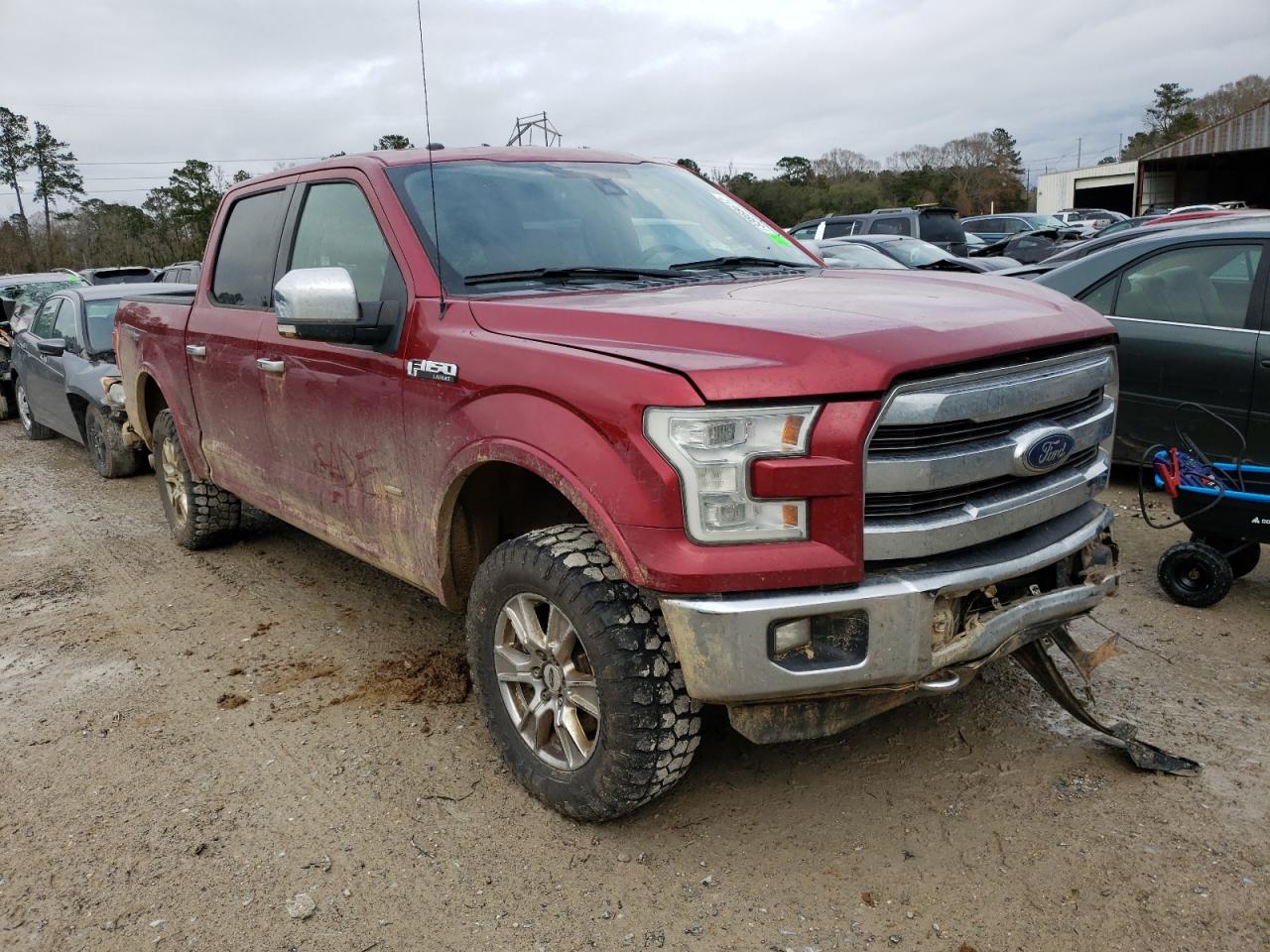 FORD F150 SUPER 2015 with VIN 1FTEW1EG9FFA00844 - Photo from auction