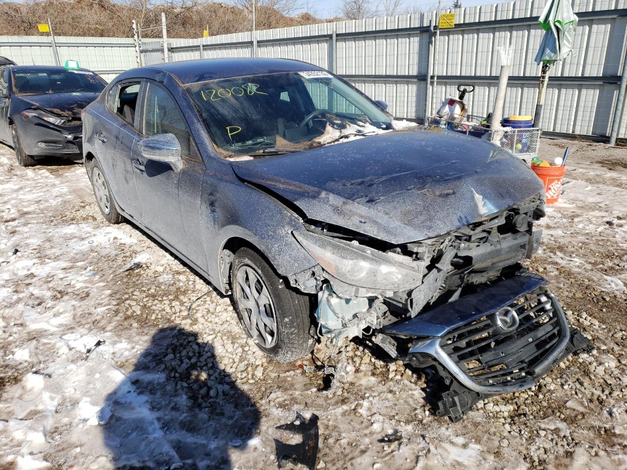 MAZDA 3 SPORT 2017 with VIN 3MZBN1U75HM120082 - Photo from auction