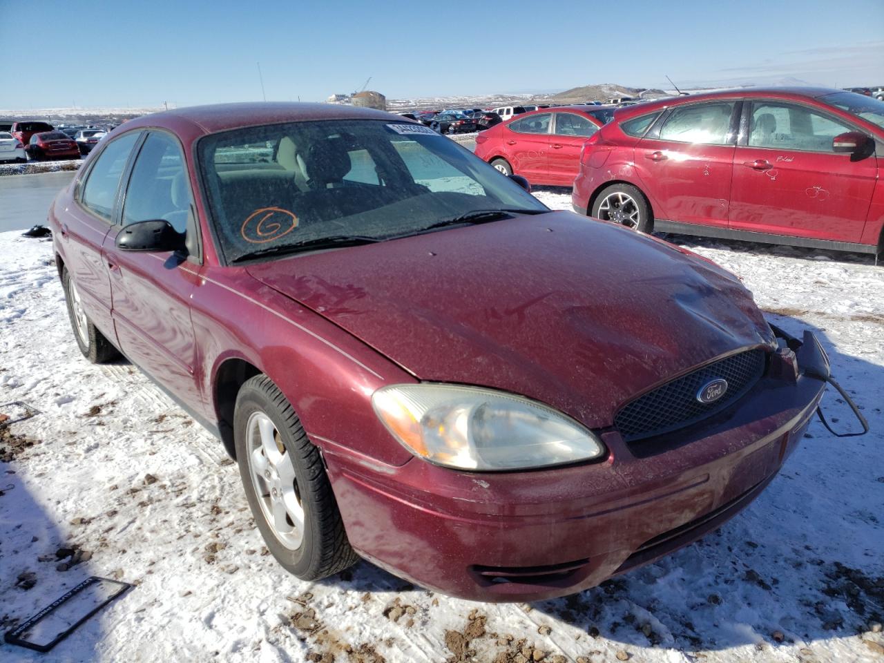 FORD TAURUS SES 2004 with VIN 1FAFP55UX4G138291 - Photo from auction
