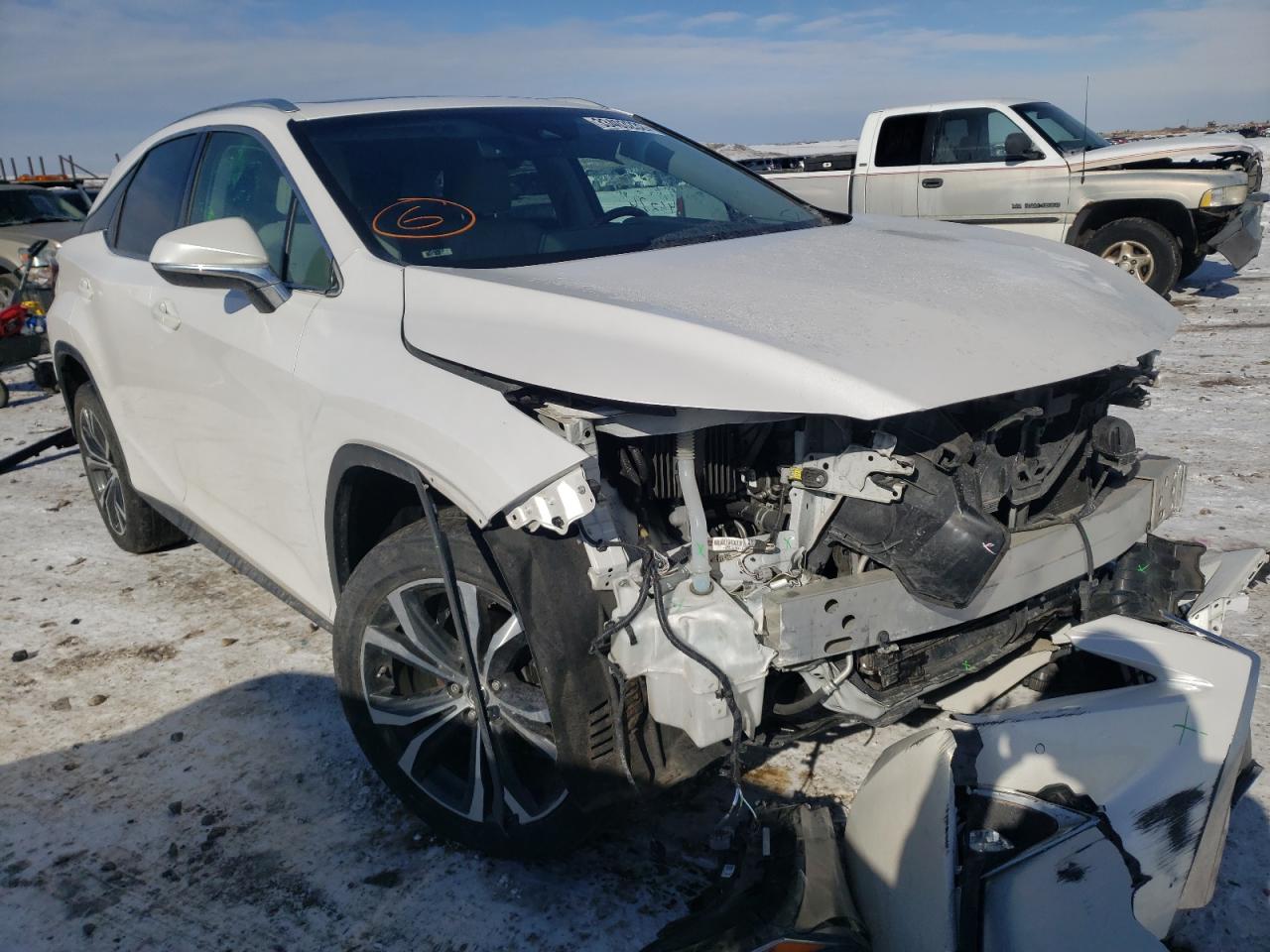 LEXUS RX 350 BAS 2019 with VIN 2T2ZZMCA1KC122654 - Photo from auction